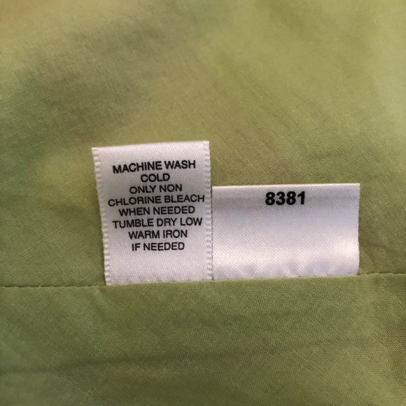 ANN TAYLOR LOFT Pink & Lime Green Plaid Skirt with Lime Green Buttons - Size 12 - Picture 5 of 9